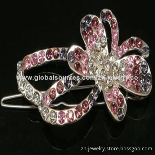 Baby/crystal bridal/elastic headband, smooth, shinny and bright polishing